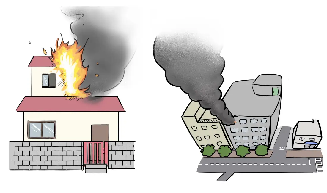 火事の避難方法