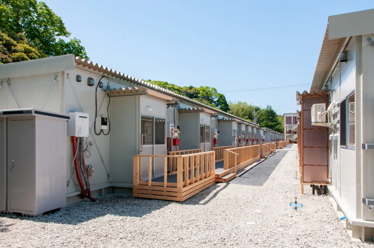 仮設住宅避難になったとき