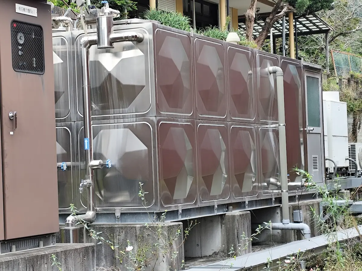 停電による断水