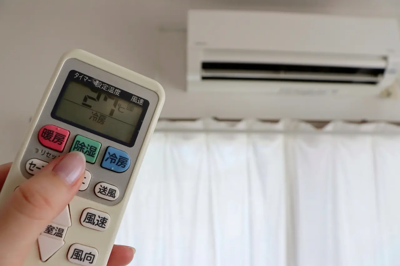 停電による冷暖器具などの停止