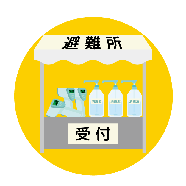 避難所は被災者同士の助け合い